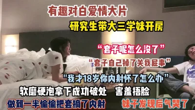 带大三学妹开房破处做到一半把套摘了【狠货高科技看简阶】